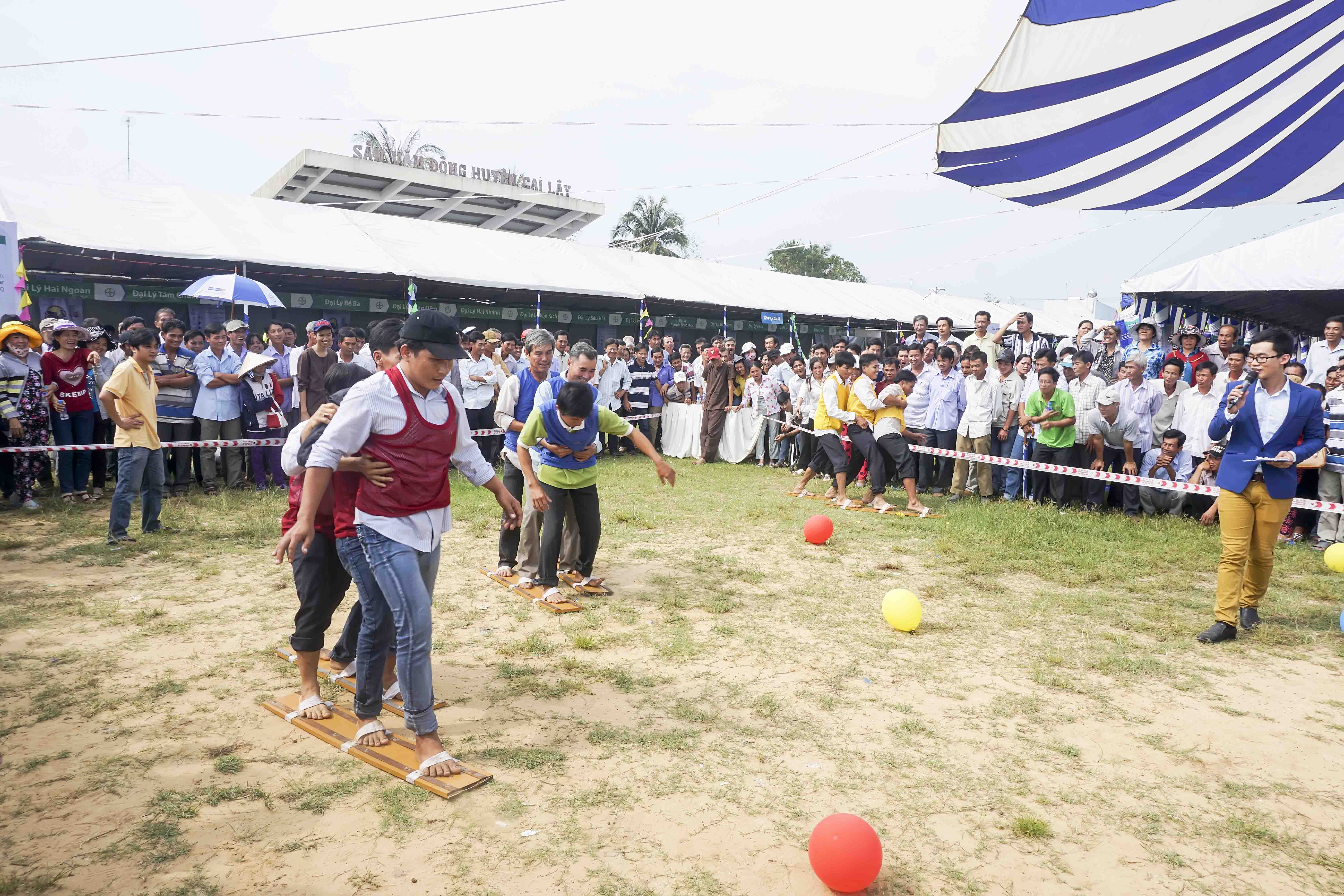 Trò chơi tại ngày hội Nativo Tiền Giang